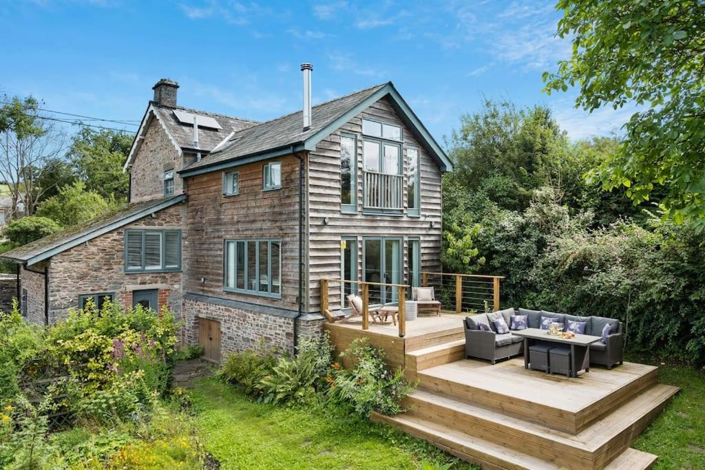 Luxury Cottage Near Hay-On-Wye Llanigon Exterior photo